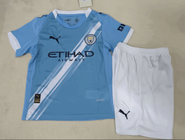 Maillot Manchester City Domicile 25-26 (+Short 10€)