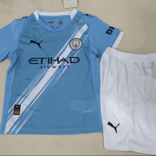 Maillot Manchester City Domicile 25-26 (+Short 10€)
