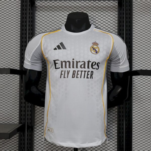 Maillot Version Joueur Réal Madrid Domicile 25-26