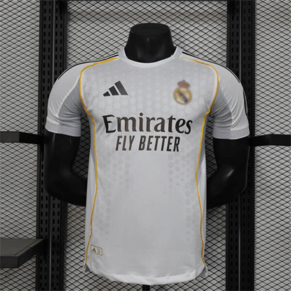 Maillot Version Joueur Réal Madrid Domicile 25-26