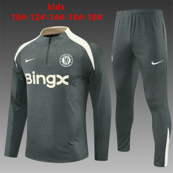 Survêtement veste noir chelsea enfants 25-26