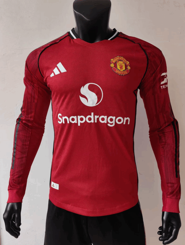 Maillot Manchester United Version Joueur Long 25-26