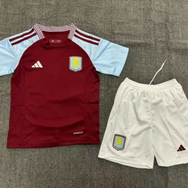 Maillot Aston Villa (enfants, short inclus) 25-26