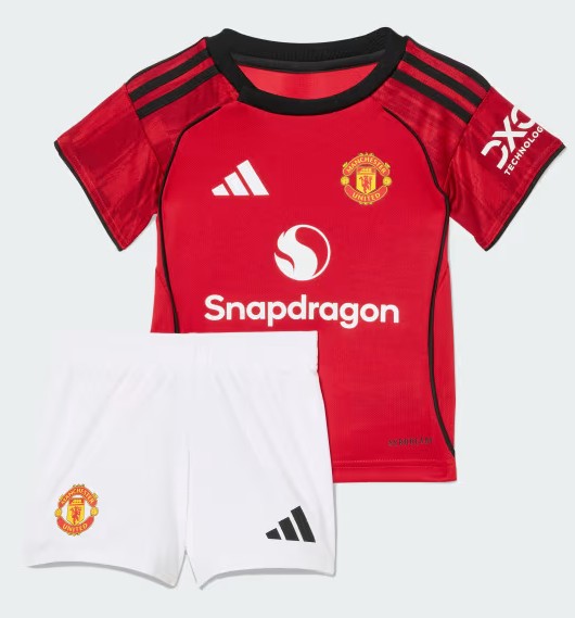 Maillot manchester united (enfants, short inclus)