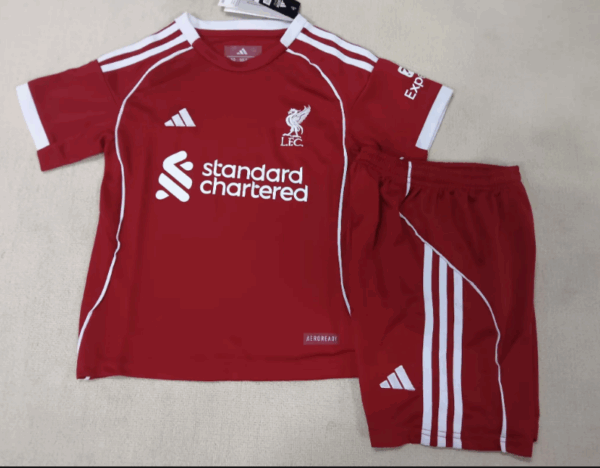 Maillot Liverpool FC Domicile 25-26 (Short 10 €)