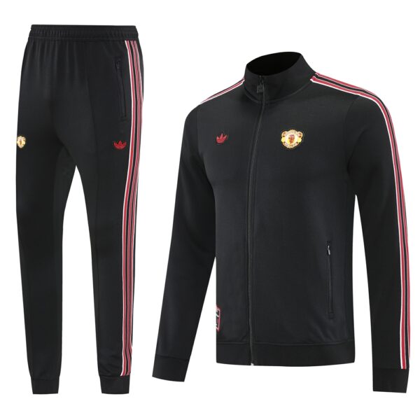 Survêtement veste Manchester United noir 25-26